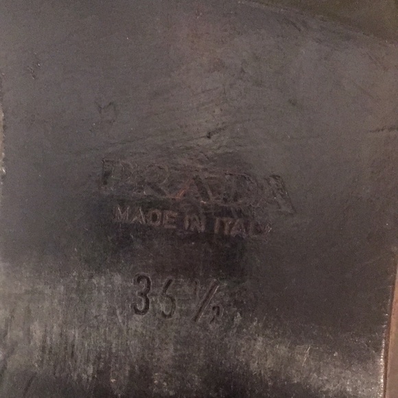 Prada suede boots; - Picture 3 of 7